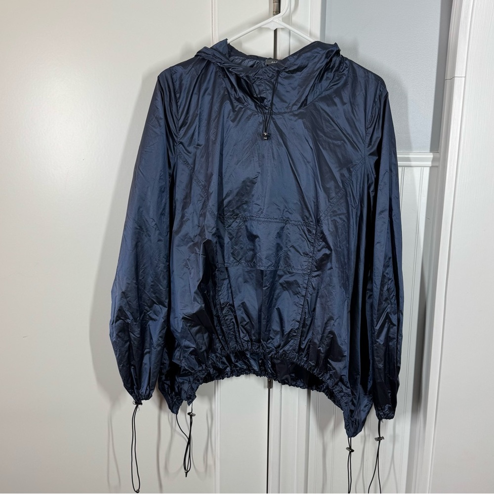 Alembika Packable Pullover Windbreaker Parachute Jacket 100%‎ nylon size 0 XS